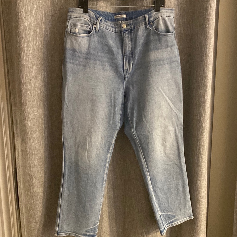 Good American Good Curve plus size jeans